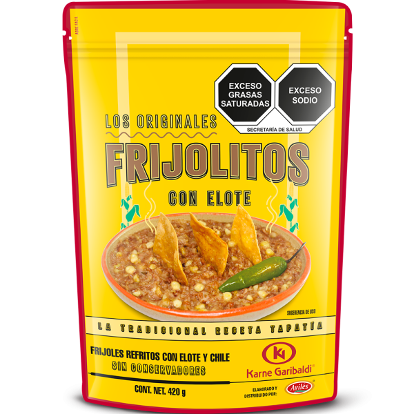 Frijolitos con elote 420g