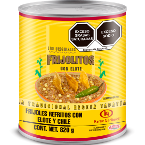 Refried beans with corn  28.92 oz