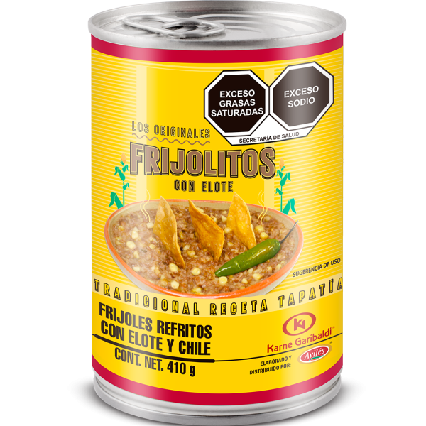 Frijolitos con elote 410g