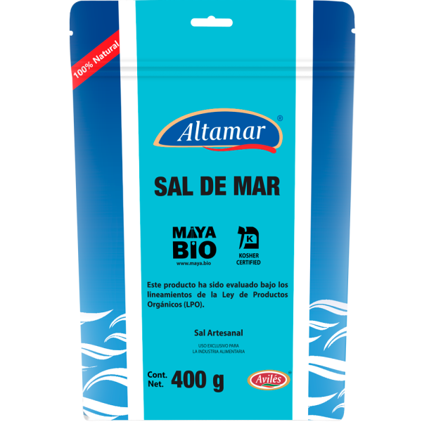 Sea salt coarse 14.1 oz
